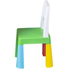 Веселый многоцветной стул цена и информация | Детская садовая мебель | kaup24.ee