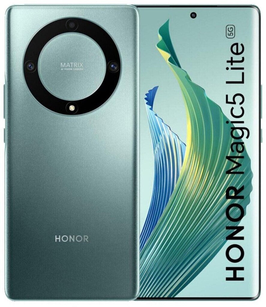 Телефон Honor Magic 5 Lite 5G 6/128GB Green цена | kaup24.ee