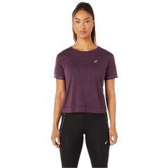 Naiste T-särk Asics Race Crop Top W 2012C226-500, lilla hind ja info | Naiste T-särgid | kaup24.ee