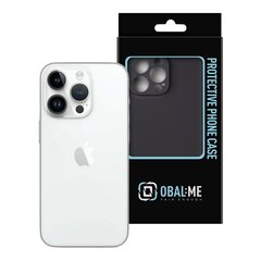 OBAL:ME Matte TPU Case for Apple iPhone 14 Pro Max Black цена и информация | Чехлы для телефонов | kaup24.ee