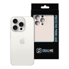 OBAL:ME Matte TPU Case for Apple iPhone 15 Pro Beige цена и информация | Чехлы для телефонов | kaup24.ee