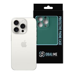 OBAL:ME Matte TPU Case for Apple iPhone 15 Pro Dark Green цена и информация | Чехлы для телефонов | kaup24.ee