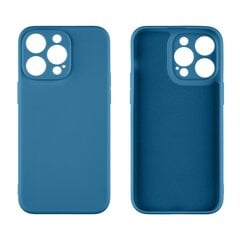 OBAL:ME Matte TPU Case for Apple iPhone 15 Pro Max Dark Blue цена и информация | Чехлы для телефонов | kaup24.ee