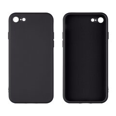 OBAL:ME Matte TPU Case for Apple iPhone 7|8|SE2020|SE2022 Black цена и информация | Чехлы для телефонов | kaup24.ee