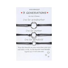 Набор наручных браслетов из трех частей 3 поколения' цена и информация | Женские браслеты | kaup24.ee