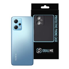 OBAL:ME Matte TPU Case for Xiaomi Redmi Note 12 5G Black цена и информация | Чехлы для телефонов | kaup24.ee