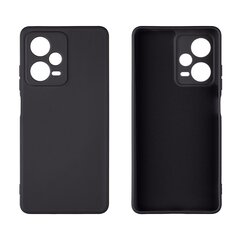 OBAL:ME Matte TPU Case for Xiaomi Redmi Note 12 Pro 5G Black цена и информация | Чехлы для телефонов | kaup24.ee