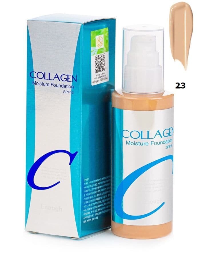 Jumestuskreem Enough Collagen Moisture Foundation, 23ml hind ja info | Jumestuskreemid, puudrid | kaup24.ee