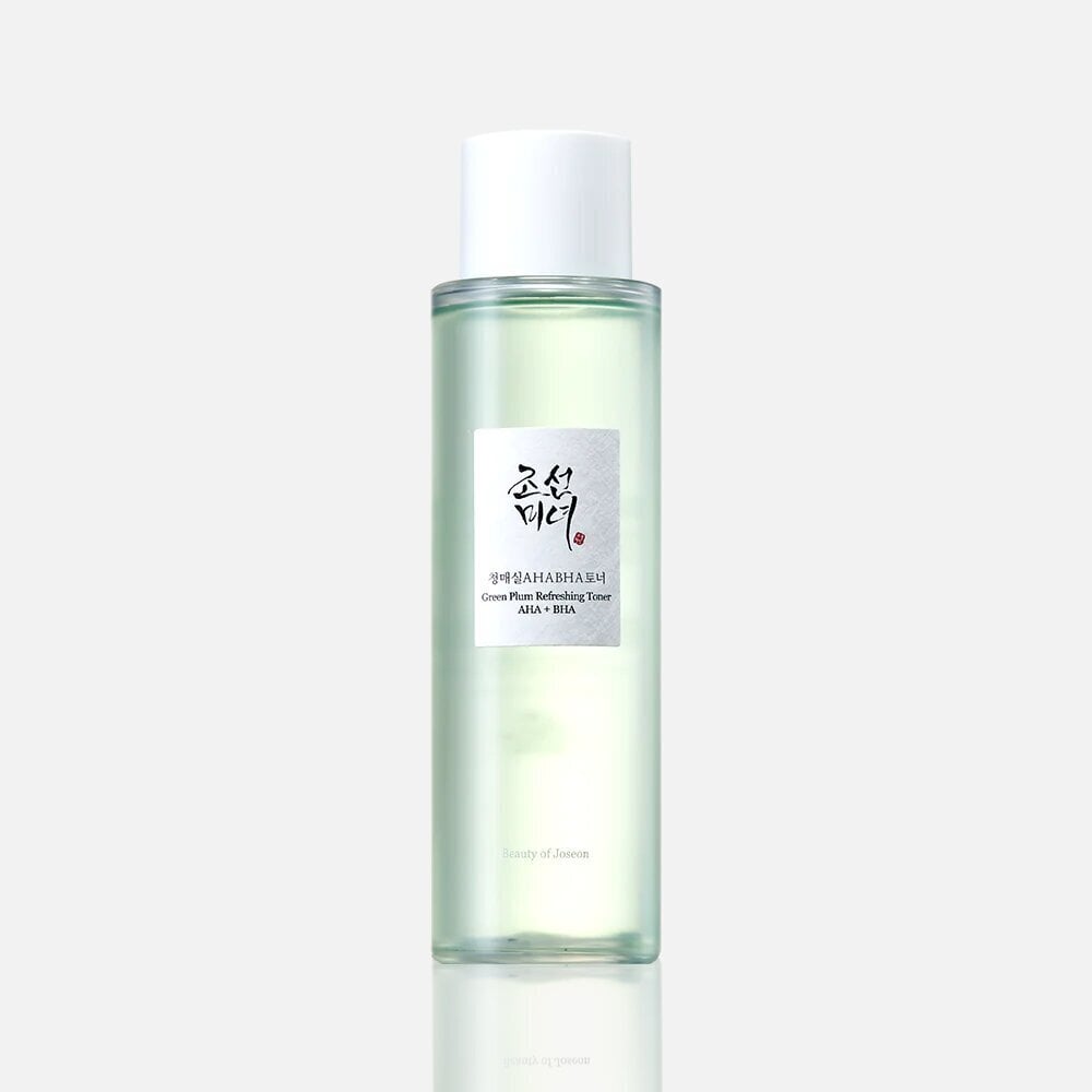 Näotoonik rohelise ploomiga Beauty of Joseon Green Plum Refreshing Toner: AHA+BHA, 150ml цена и информация | Näopuhastusvahendid | kaup24.ee