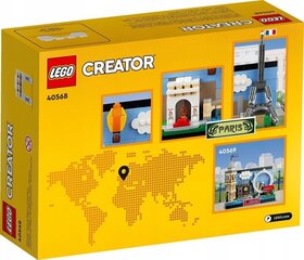 40568 LEGO Creator Pariisi kaart hind ja info | Klotsid ja konstruktorid | kaup24.ee