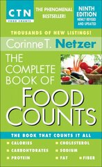 Complete Book of Food Counts, 9th Edition: The Book That Counts It All цена и информация | Самоучители | kaup24.ee