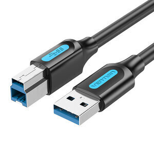 Vention, USB B, 3m цена и информация | Kaablid ja juhtmed | kaup24.ee