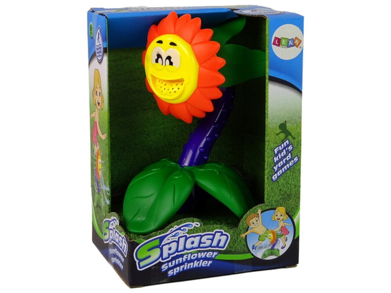 Aia purskkaev lastele Splash Sunflower Lean Toys hind ja info | Mänguasjad (vesi, rand ja liiv) | kaup24.ee