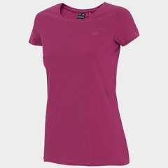 Naiste T-särk 4F, roosa hind ja info | Naiste T-särgid | kaup24.ee