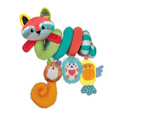 Подвесная игрушка Clementoni Baby Happy Animals цена и информация | Drewniana Wieża Piramida Kura Nakładanie Kolorowych Kwadratów LD-15 15276 | kaup24.ee