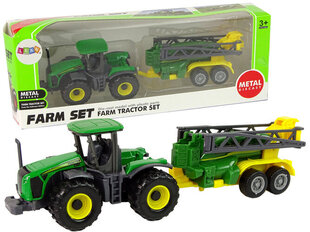 Pihustiga traktor Lean Toys, roheline hind ja info | Poiste mänguasjad | kaup24.ee