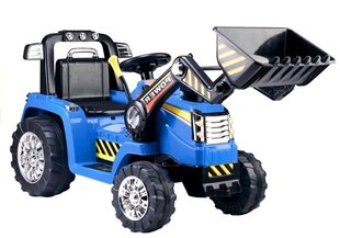 Детский электрический трактор с погрузчиком ZP1005, синий цена и информация | Электромобили для детей | kaup24.ee