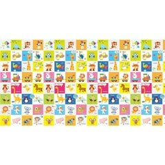 Складной игровой коврик Bocioland Happy day BL123, 150x200 см цена и информация | Коврики для младенцев | kaup24.ee