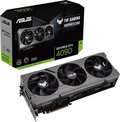 ASUS TUF Gaming TUF-RTX4090-24G-GAMING NVIDIA GeForce RTX 4090 24 ГБ GDDR6X DLSS 3 цена и информация | Видеокарты | kaup24.ee