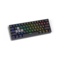 Клавиатура SAVIO Mechanical Keyboard Whiteout Brown (Оутему Браун), белая цена и информация | Клавиатура с игровой мышью 3GO COMBODRILEW2 USB ES | kaup24.ee