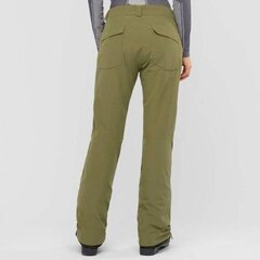 Naiste püksid Salomon EDGE W LC1387600, roheline hind ja info | Naiste spordiriided | kaup24.ee
