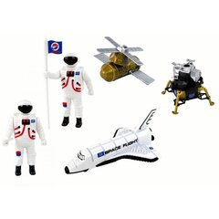 Sõidukite komplekt Space Star Lean Toys, 15 tk. hind ja info | Poiste mänguasjad | kaup24.ee