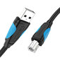 Vention, USB A / USB B, 2m цена и информация | Kaablid ja juhtmed | kaup24.ee