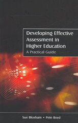 Developing Effective Assessment in Higher Education: A Practical Guide цена и информация | Книги по социальным наукам | kaup24.ee