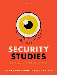 Security Studies: Critical Perspectives цена и информация | Книги по социальным наукам | kaup24.ee