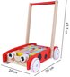 Puidust käru Eco Toys Walker, 2112 hind ja info | Imikute mänguasjad | kaup24.ee