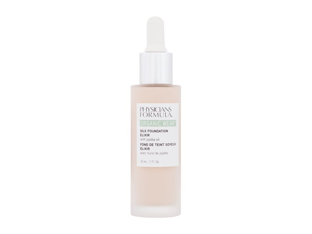 Jumestuskreem Physicians Formula Organic Wear Silk Foundation Elixir 01 Fair, 30 ml цена и информация | Jumestuskreemid, puudrid | kaup24.ee