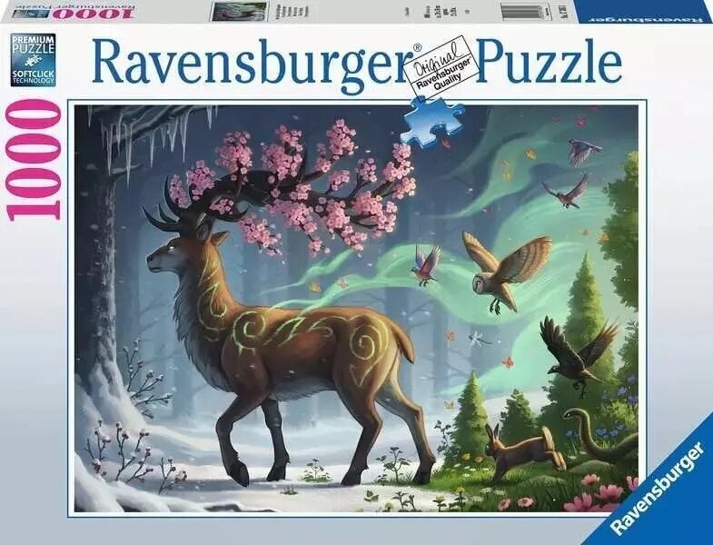 Puzzle Ravensburger Deer, 1000 d. цена и информация | Pusled | kaup24.ee