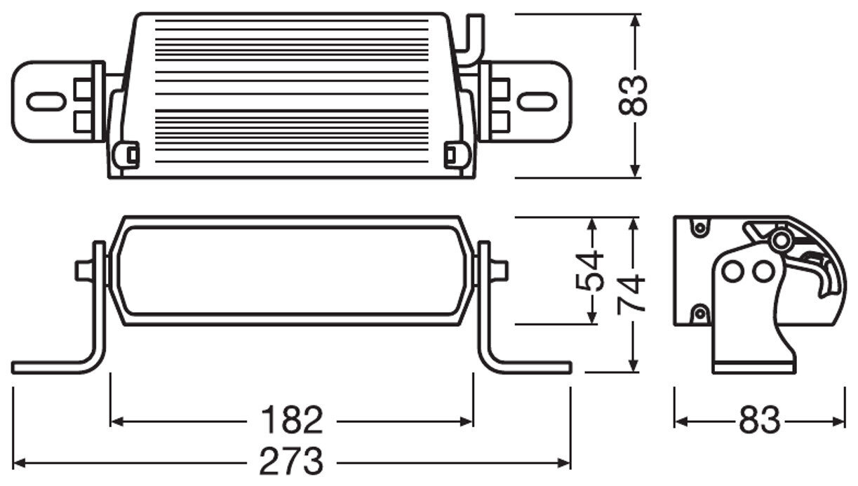 LED lisakaugtuli Osram 12/24V FX125-SP hind ja info | Lisaseadmed | kaup24.ee