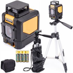 Крестовой лазер Powermat PM-PLK-360T 50м цена и информация | Механические инструменты | kaup24.ee