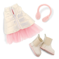 Nuku rõivakomplekt Pink Dream Lucky Doggy hind ja info | Tüdrukute mänguasjad | kaup24.ee