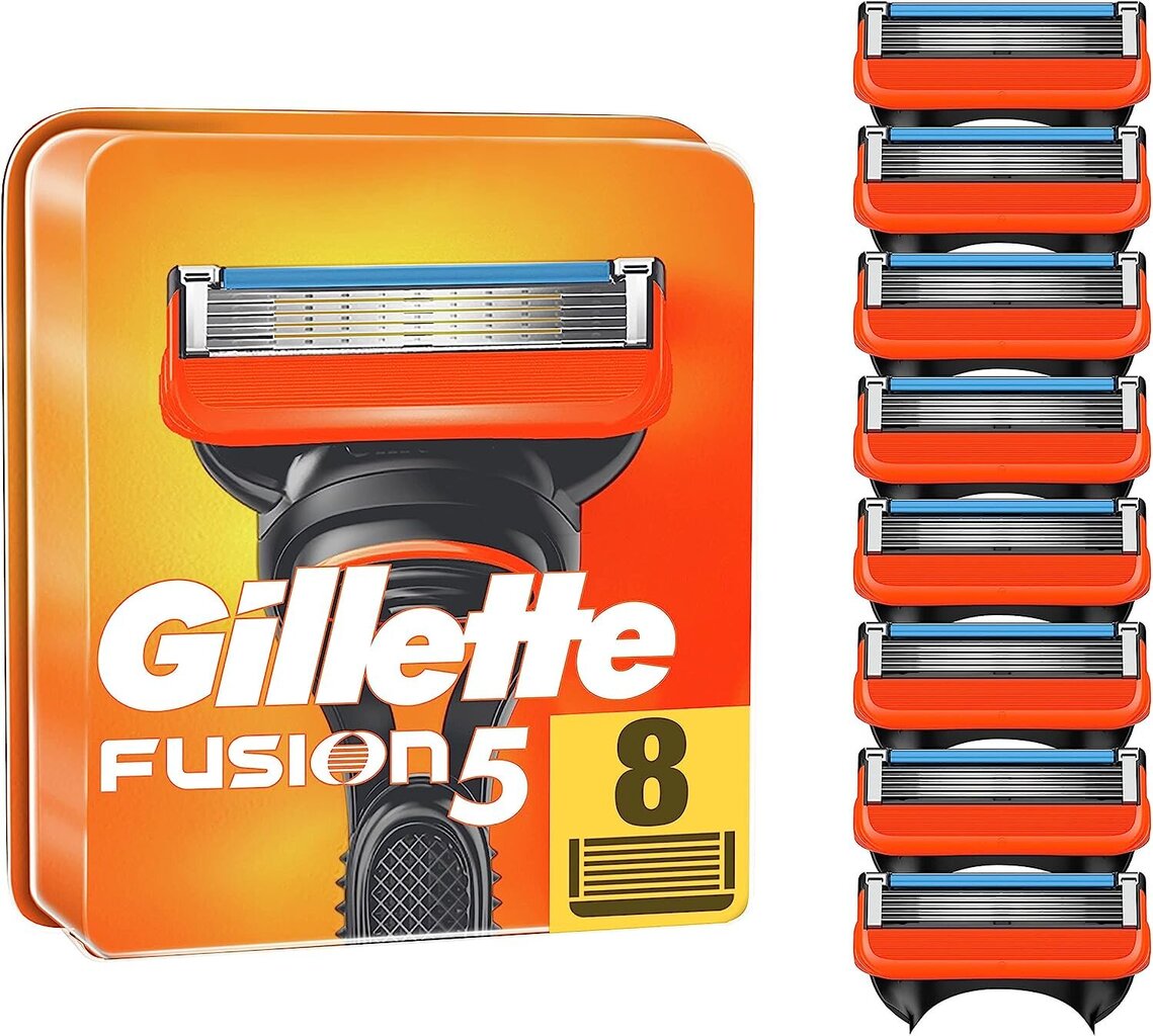 Raseerimispead Gillette Fusion, 5 tk hind ja info | Raseerimisvahendid | kaup24.ee