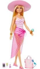 Пляжная глэм-кукла Mattel Barbie, HPL73 цена и информация | Игрушки для девочек | kaup24.ee