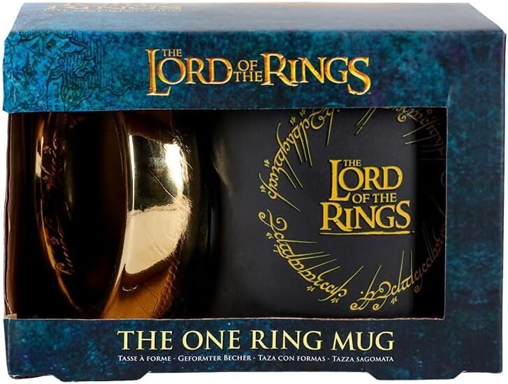 Lord of the Ring Shaped Mug цена и информация | Fännitooted mänguritele | kaup24.ee