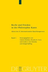 Recht und Frieden in der Philosophie Kants: Akten des X. Internationalen Kant-Kongresses цена и информация | Исторические книги | kaup24.ee