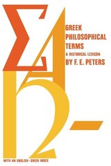 Greek Philosophical Terms: A Historical Lexicon hind ja info | Ajalooraamatud | kaup24.ee