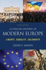 Concise History of Modern Europe: Liberty, Equality, Solidarity Fifth Edition цена и информация | Исторические книги | kaup24.ee