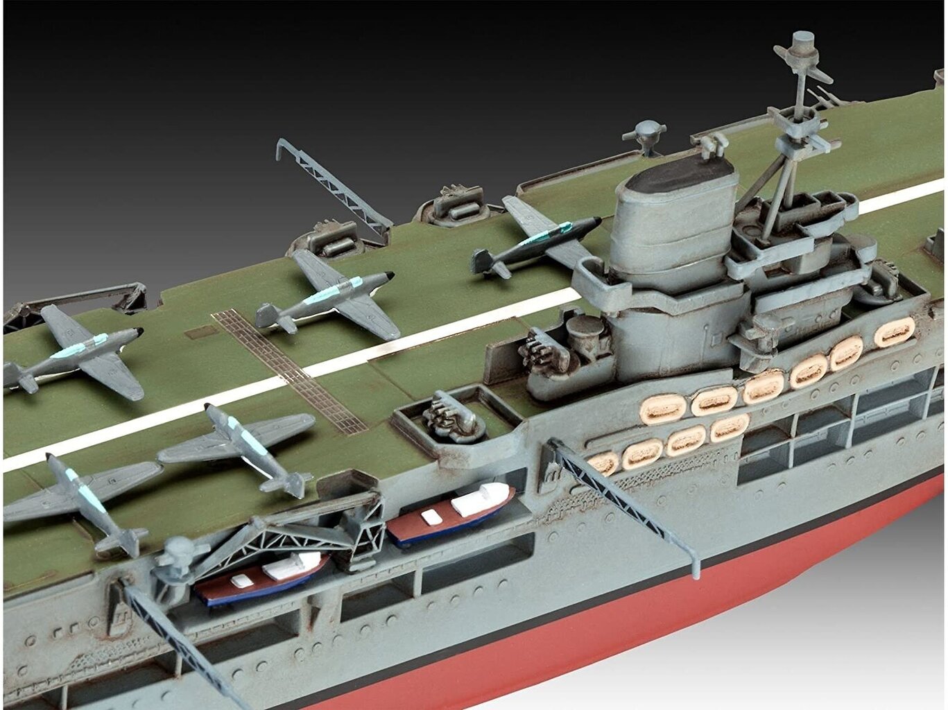 Revell - Tribal Class Destroyer + HMS Ark Royal, 1/720, 05149 цена и информация | Klotsid ja konstruktorid | kaup24.ee