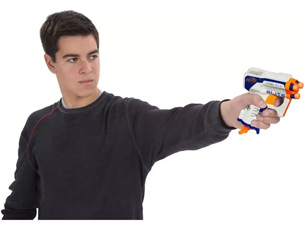 Relv Nerf GUN N-Strike Triad Ex-3 hind ja info | Poiste mänguasjad | kaup24.ee