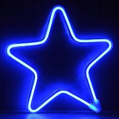 Новогоднее украшение на окно - звезда, синяя цена и информация | Декорации | kaup24.ee