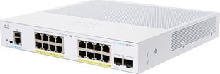 Cisco CBS250-16P-2G-EU цена и информация | Коммутаторы (Switch) | kaup24.ee