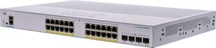 Сетевой коммутатор Cisco CBS350-24P-4G-EU Управляемый L2/L3 Gigabit Ethernet (10/100/1000), серебристый цена и информация | Коммутаторы (Switch) | kaup24.ee