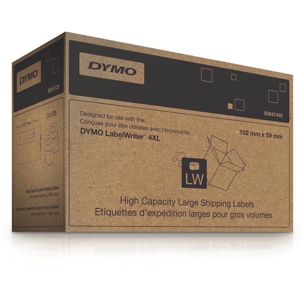 DYMO suure mahutavusega saatesildid – 102 x 59 mm цена и информация | Printeritarvikud | kaup24.ee