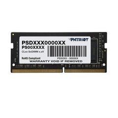 Модуль памяти Patriot Memory Signature PSD432G26662S 32 ГБ 1 x 32 ГБ DDR4 2666 МГц цена и информация | Оперативная память (RAM) | kaup24.ee