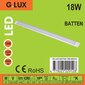 LED lamp G.Lux GR-LED-Batten-18W-600mm hind ja info | Laelambid | kaup24.ee