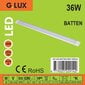 LED lamp G.Lux GR-LED-Batten-36W-1200mm hind ja info | Laelambid | kaup24.ee